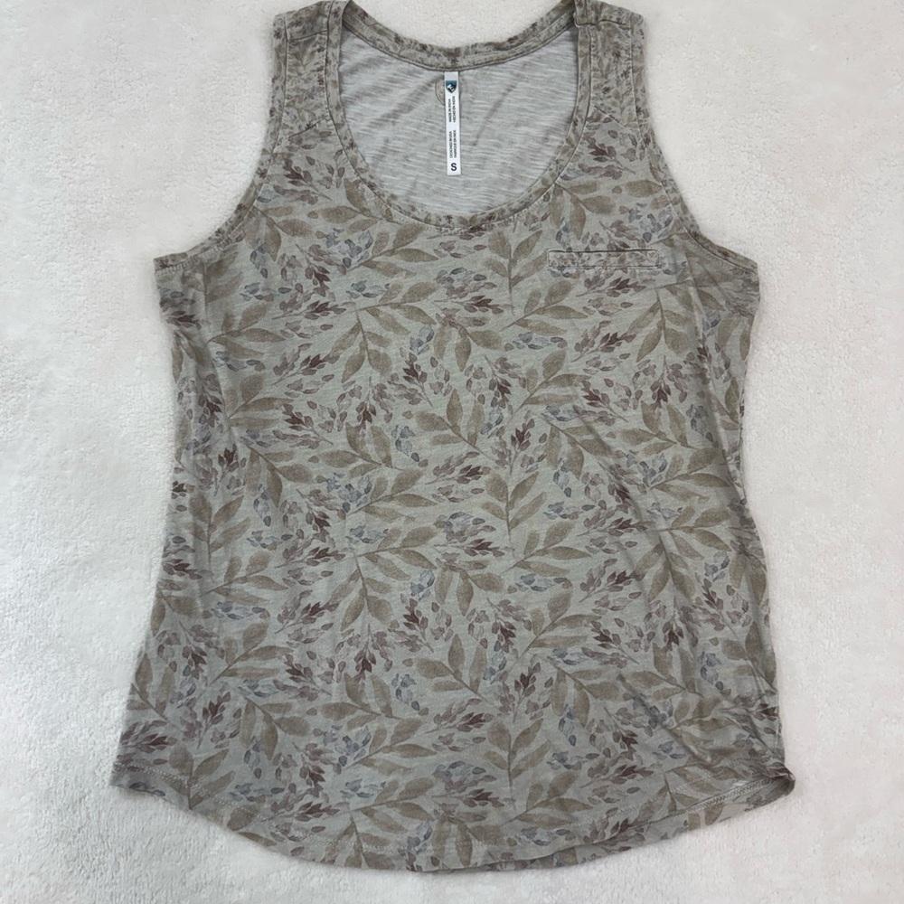 KUHL Organic Cotton Floral Tank Top – Women’s Small